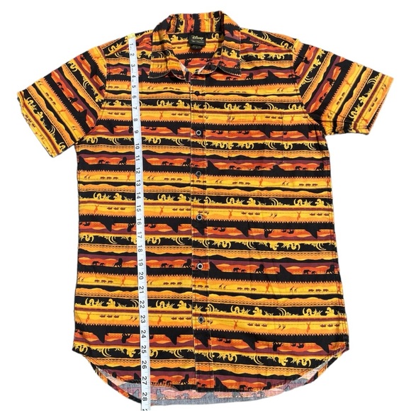 Lion King Button Down Polo Shirt (S) - Picture 4 of 6